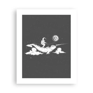 Póster - Jinete espacial - 40x50 cm