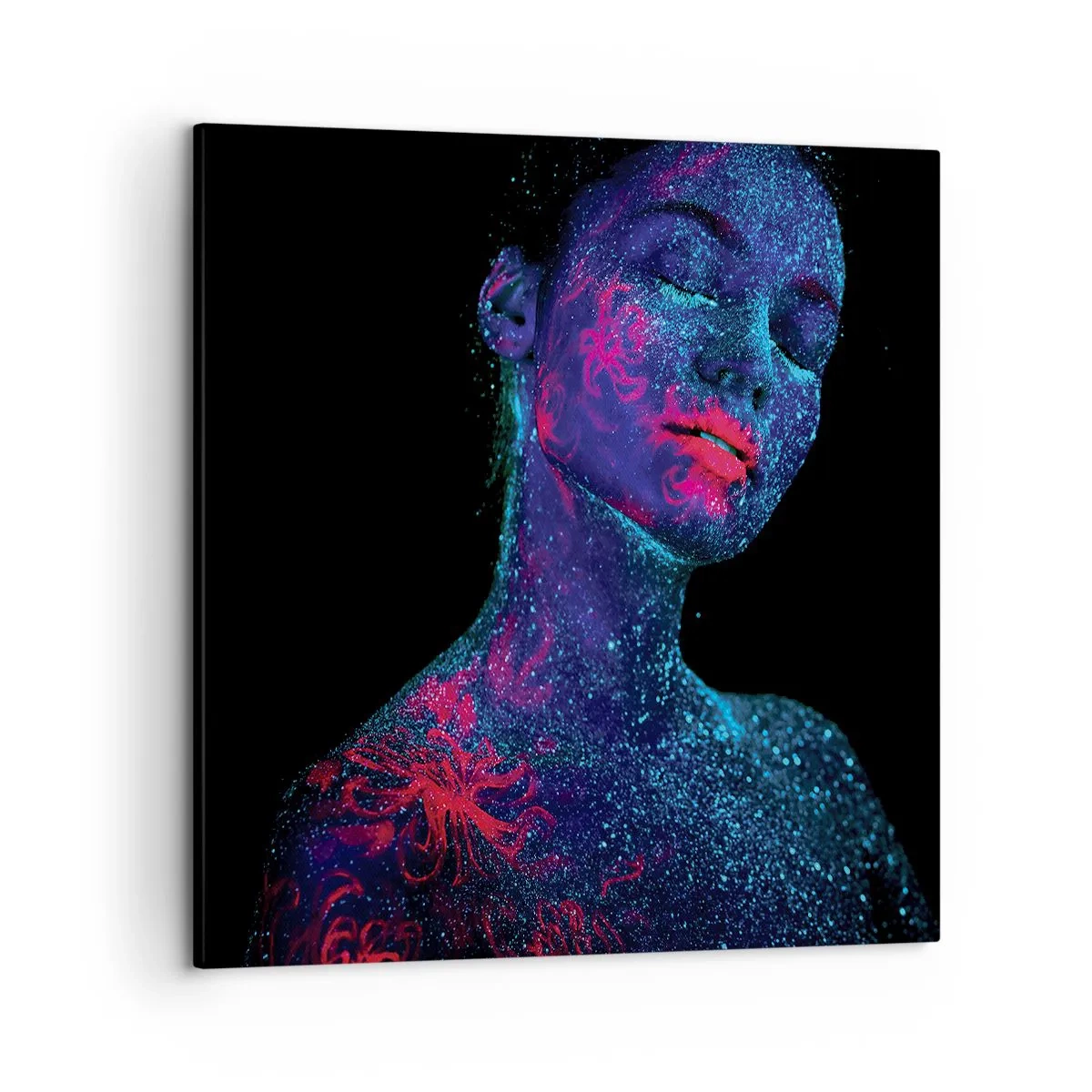 Cuadro sobre lienzo - Impresión de Imagen - En polvo de estrellas - 50x50 cm
