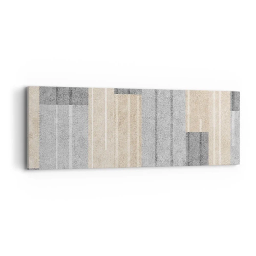 Cuadro sobre lienzo - Impresión de Imagen - Composición: sostener la vertical - 90x30 cm