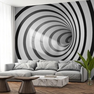 Fotomural Premium Sand - ¿Tampoco puedes resistirte? - Abstracción, 3D, Vórtice - 300x210 cm