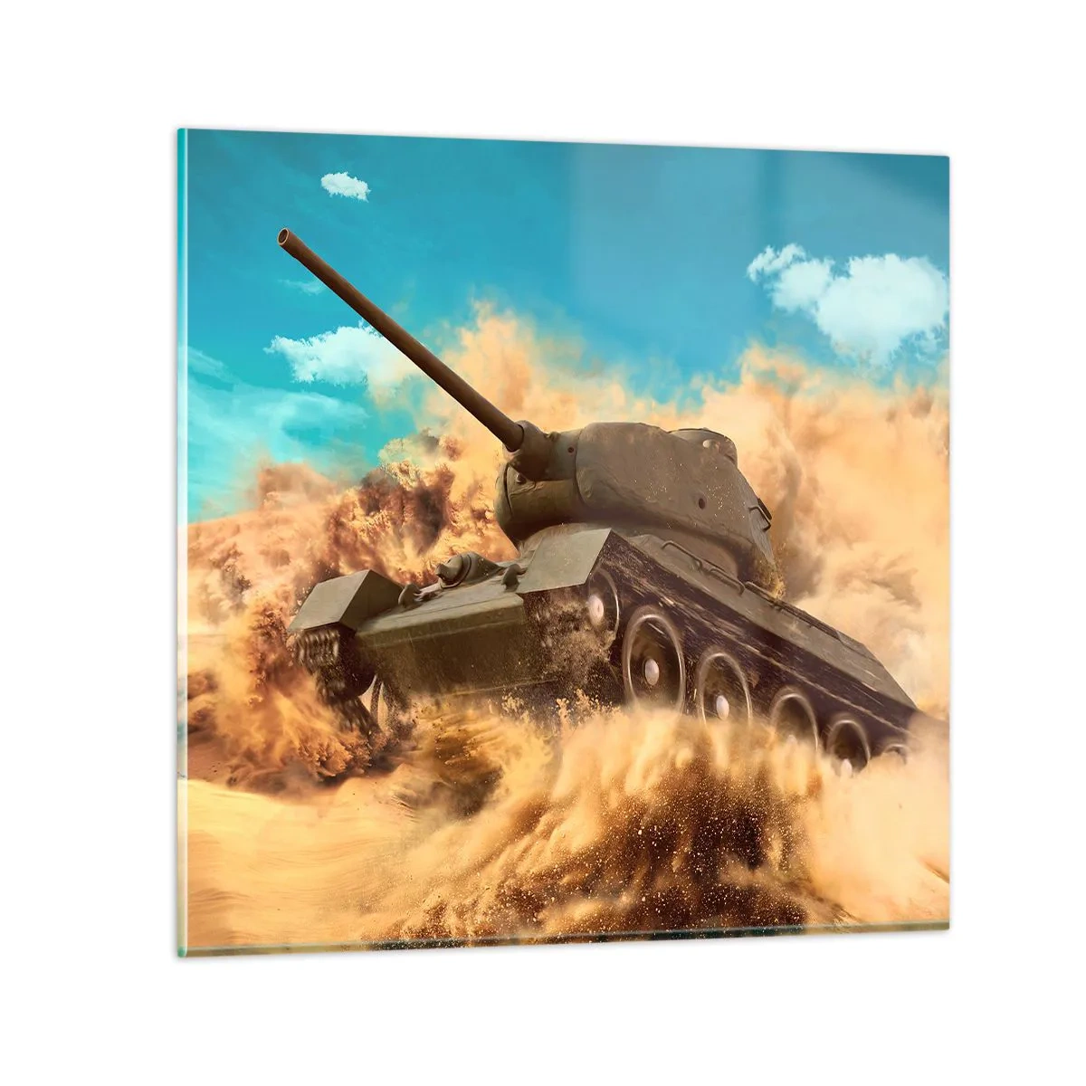 Cuadro sobre vidrio - Impresiones sobre Vidrio - Inmejorable - 50x50 cm