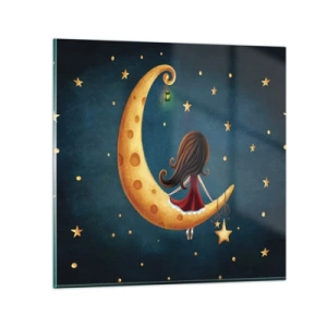 Cuadro sobre vidrio - Impresiones sobre Vidrio - Érase una vez... - 60x60 cm