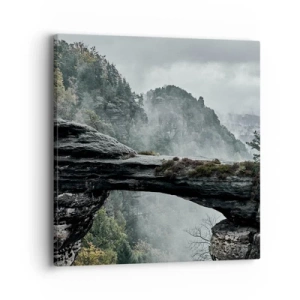 Cuadro sobre lienzo - Impresión de Imagen - La aventura está a punto de comenzar - 40x40 cm