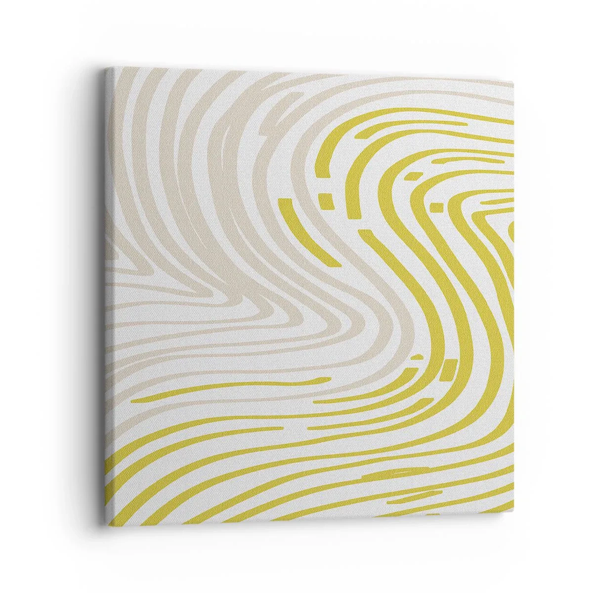 Cuadro sobre lienzo - Impresión de Imagen - Composición curvada - 30x30 cm