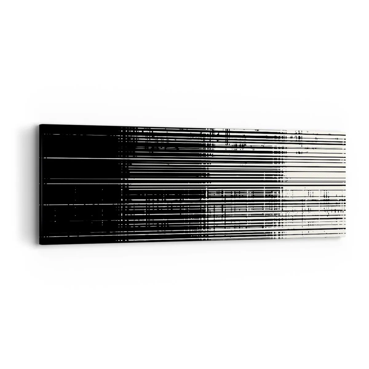 Cuadro sobre lienzo - Impresión de Imagen - Ondas y vibraciones - 90x30 cm