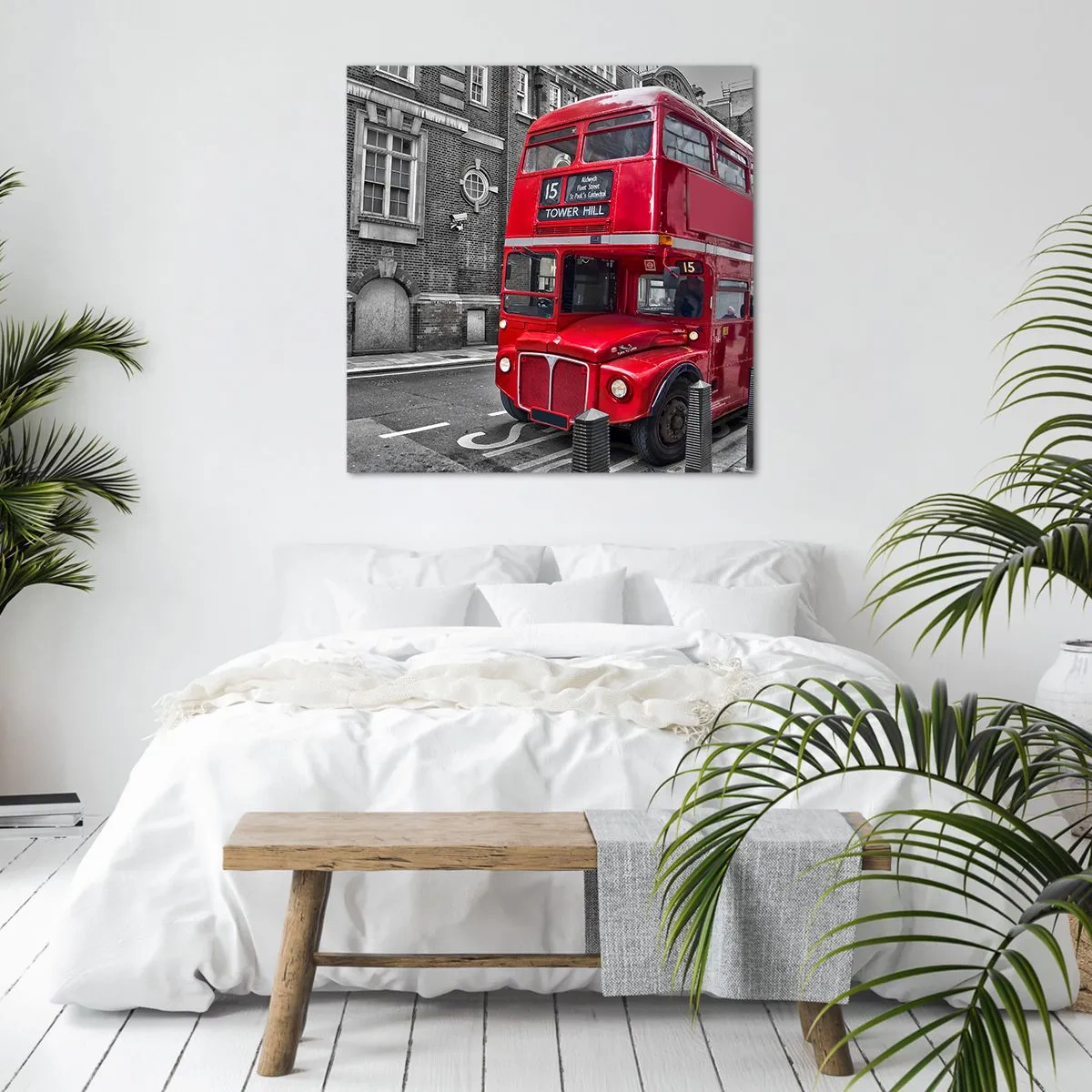 Cuadro sobre lienzo - Impresión de Imagen - El mismo de siempre - 50x50 cm