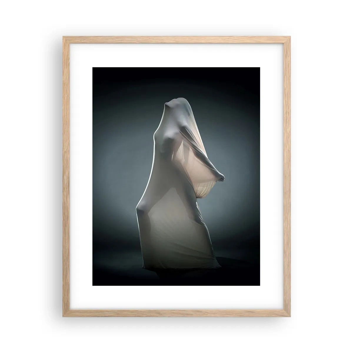 Póster en marco roble claro - Deseos ocultos - 40x50 cm