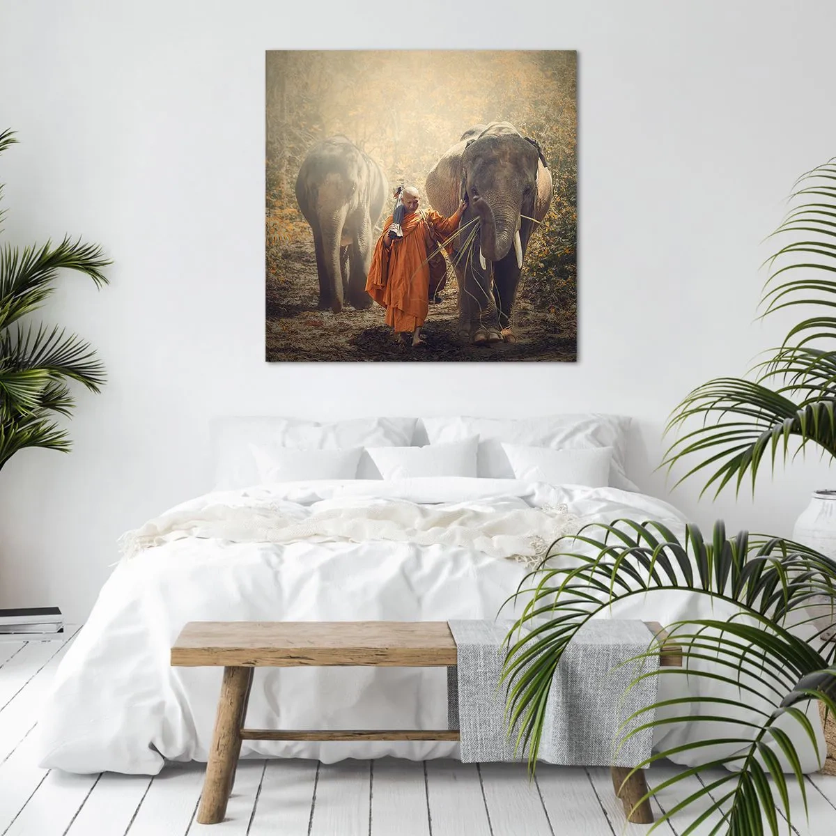 Cuadro sobre lienzo - Impresión de Imagen - Comprensión total - 60x60 cm