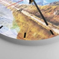 Esfera sin numeración, con rayas