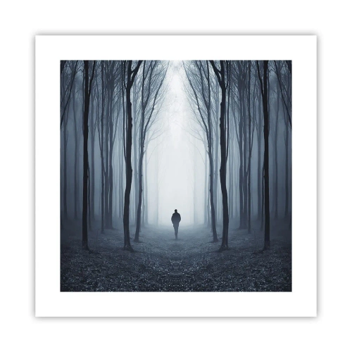 Póster - Alto y claro - 40x40 cm