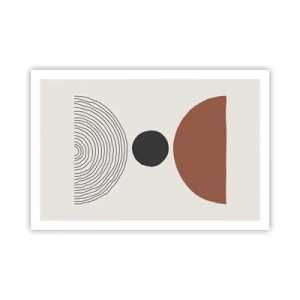 Póster - En el centro de la atención - 91x61 cm