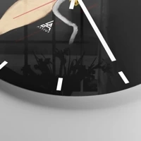 Esfera sin numeración, con rayas