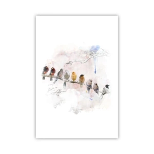 Póster - Reunión alada - 61x91 cm