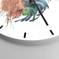 Esfera sin numeración, con rayas