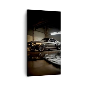 Cuadro sobre lienzo - Impresión de Imagen - Un retorno al pasado - 45x80 cm