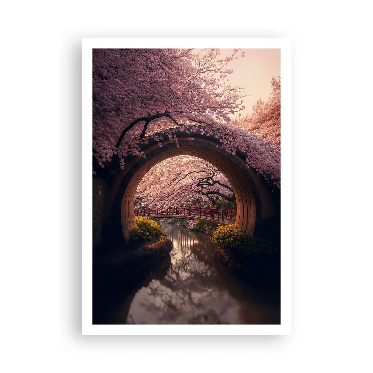 Póster - Primavera japonesa - 70x100 cm