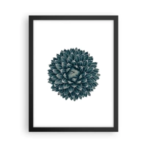 Póster en marco negro - Estrella del desierto - 30x40 cm