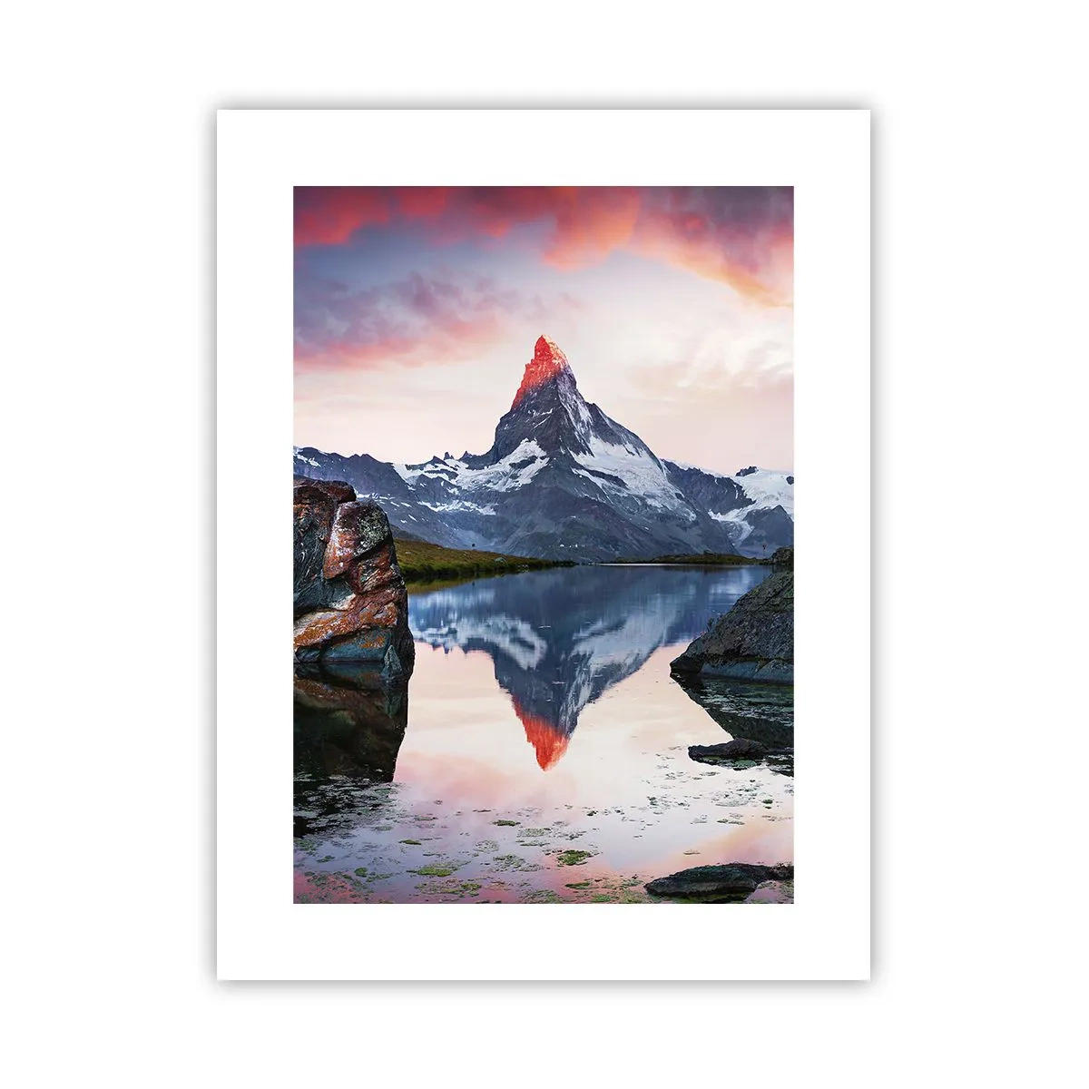 Póster - El corazón de las montañas arde - 30x40 cm