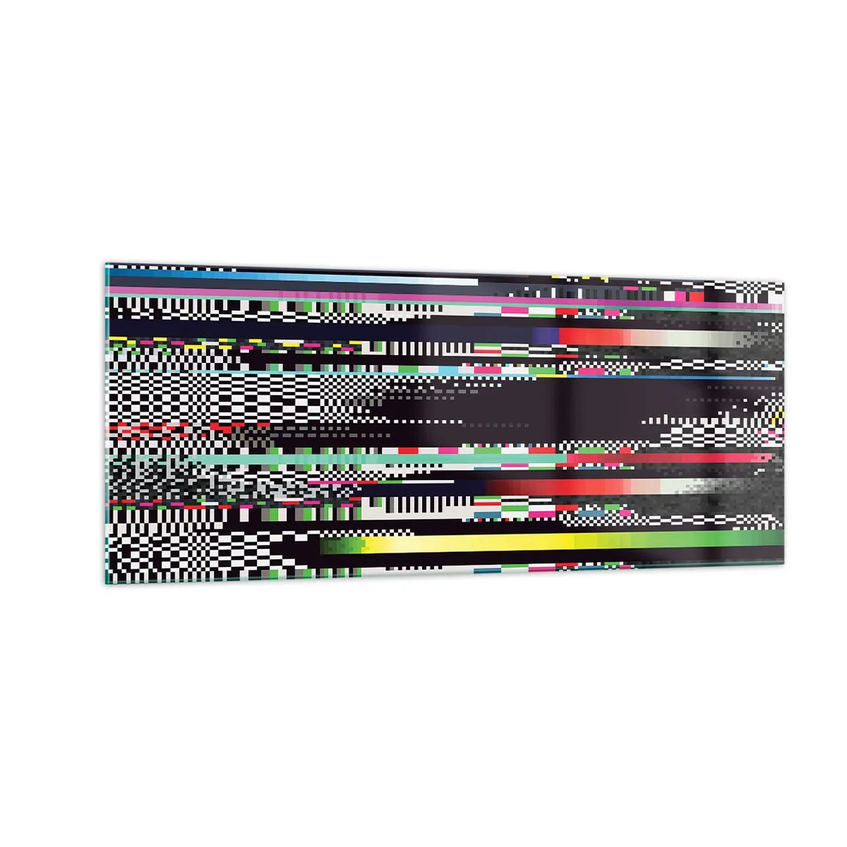 Cuadro sobre vidrio - Impresiones sobre Vidrio - Una imagen de otra realidad - 100x40 cm