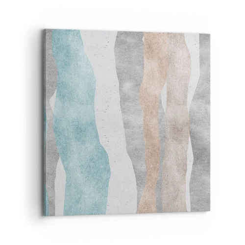 Cuadro sobre lienzo - Impresión de Imagen - Un estudio de la cercanía - 70x70 cm