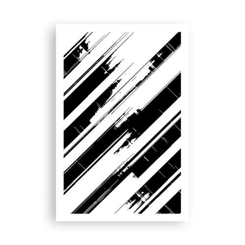 Póster - Composición intensa y dinámica - 61x91 cm