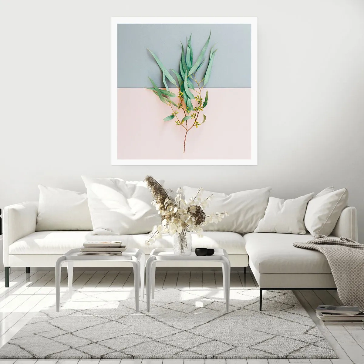 Póster - La sutileza del pastel - 50x50 cm