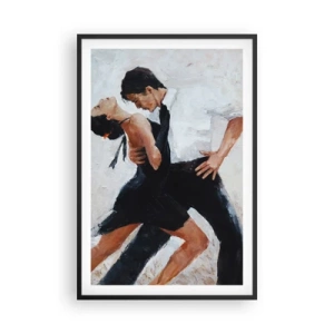 Póster en marco negro - El tango de mis sueños - 61x91 cm