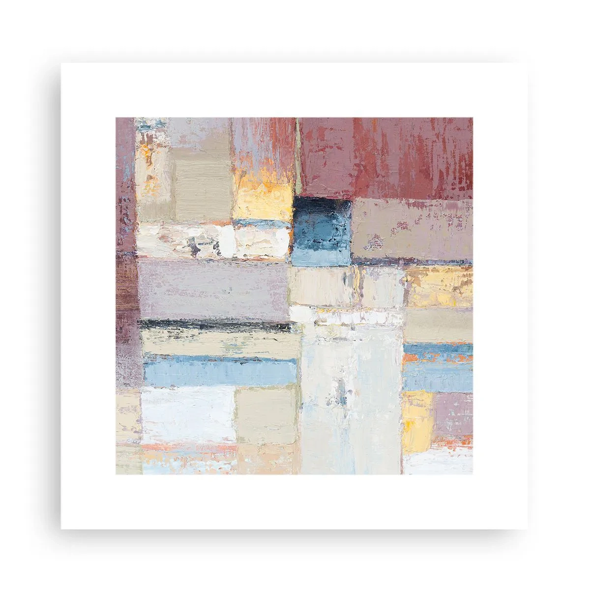 Póster - La tranquilidad de la geometría - 30x30 cm