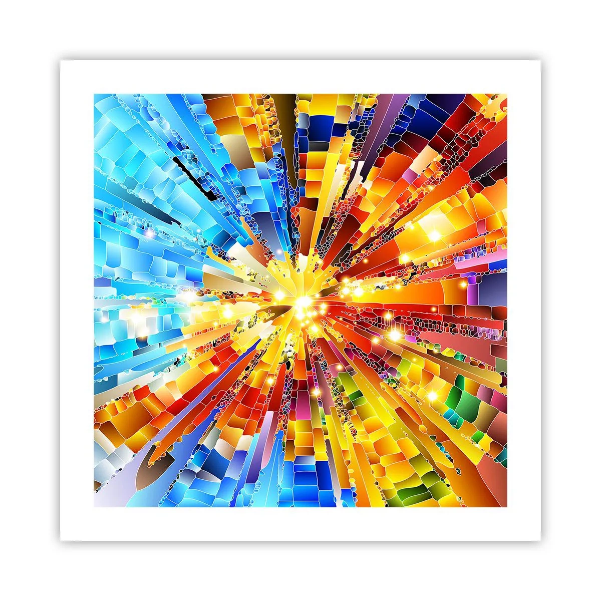 Póster - In medias res - 50x50 cm