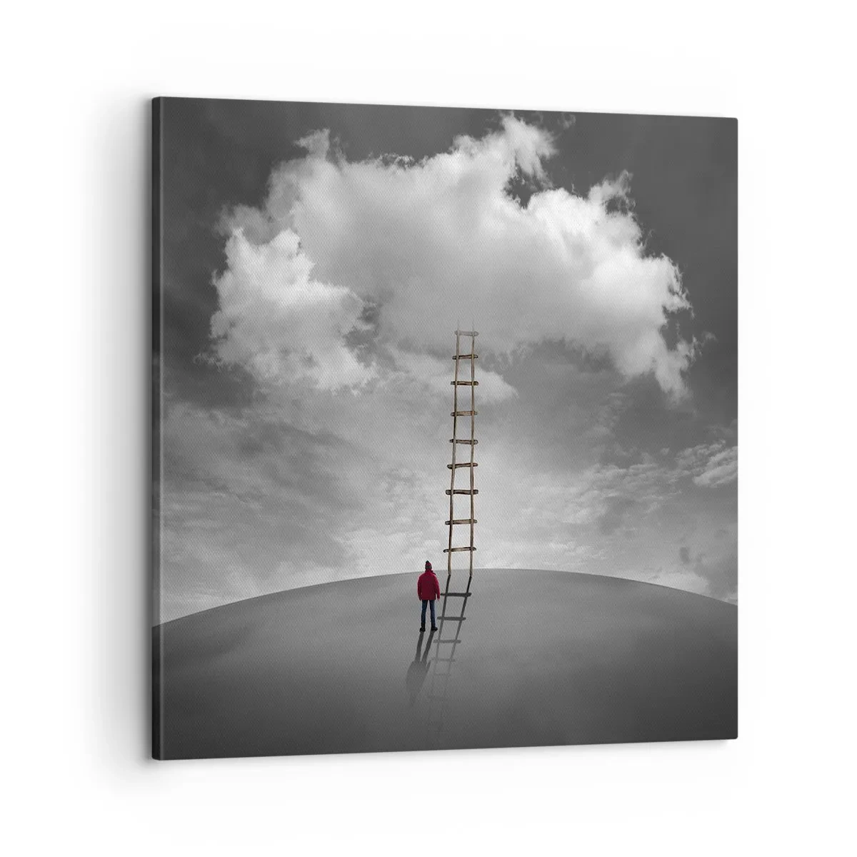 Cuadro sobre lienzo - Impresión de Imagen - Todo es posible - 60x60 cm