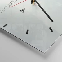 Esfera sin numeración, con rayas