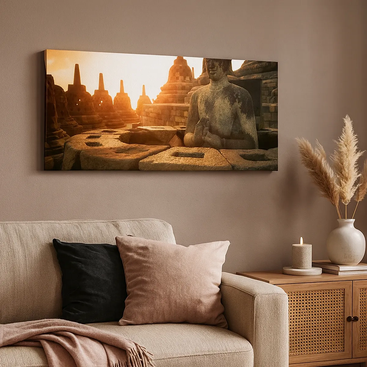 Cuadro sobre lienzo - Impresión de Imagen - Tiempo de gran sabiduría - 30x30 cm