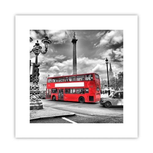 Póster - El verdadero torrente sanguíneo de la ciudad - 30x30 cm