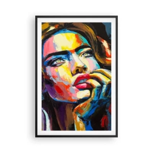 Póster en marco negro - Sueños - 61x91 cm