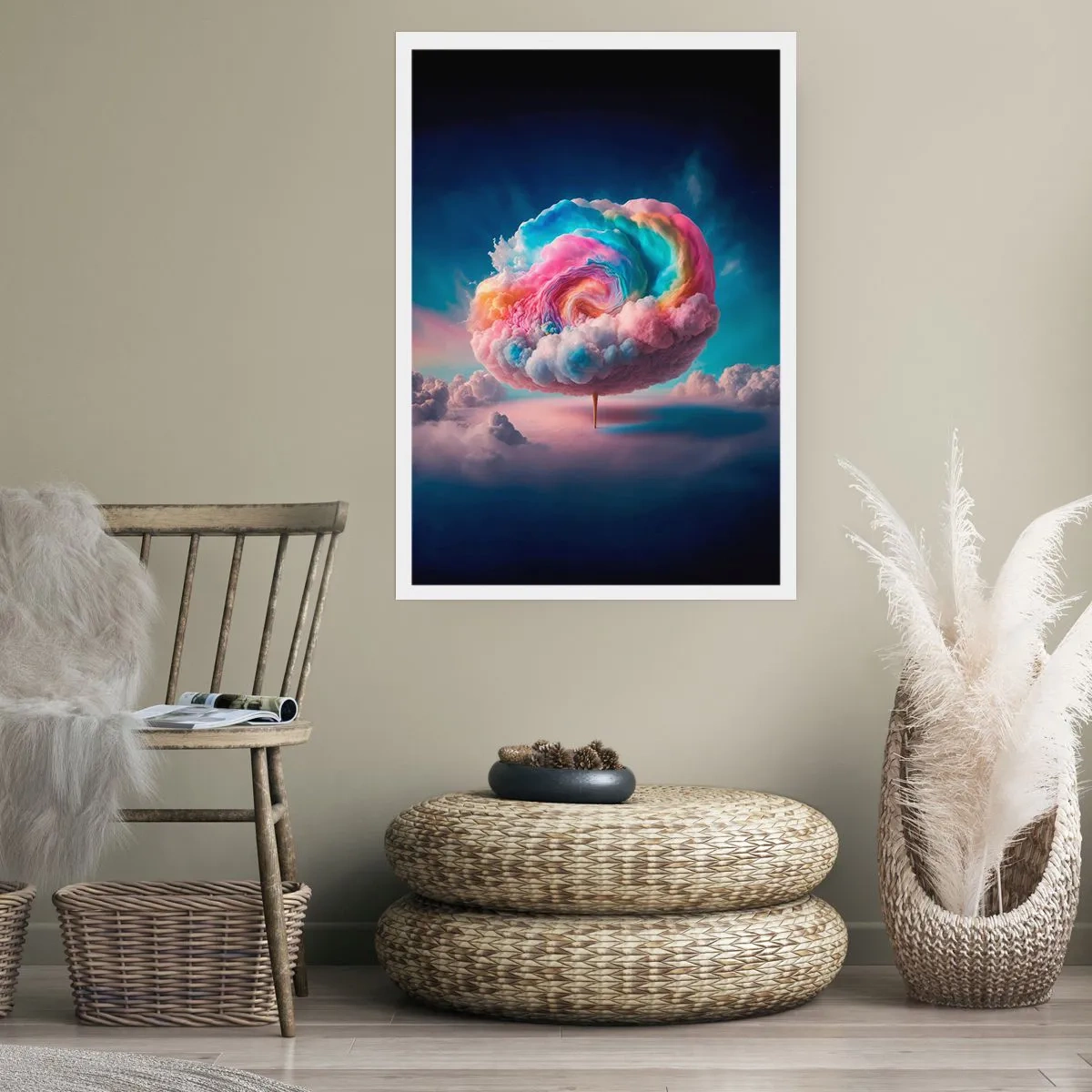 Póster - El sueño de un parque de atracciones - 30x40 cm