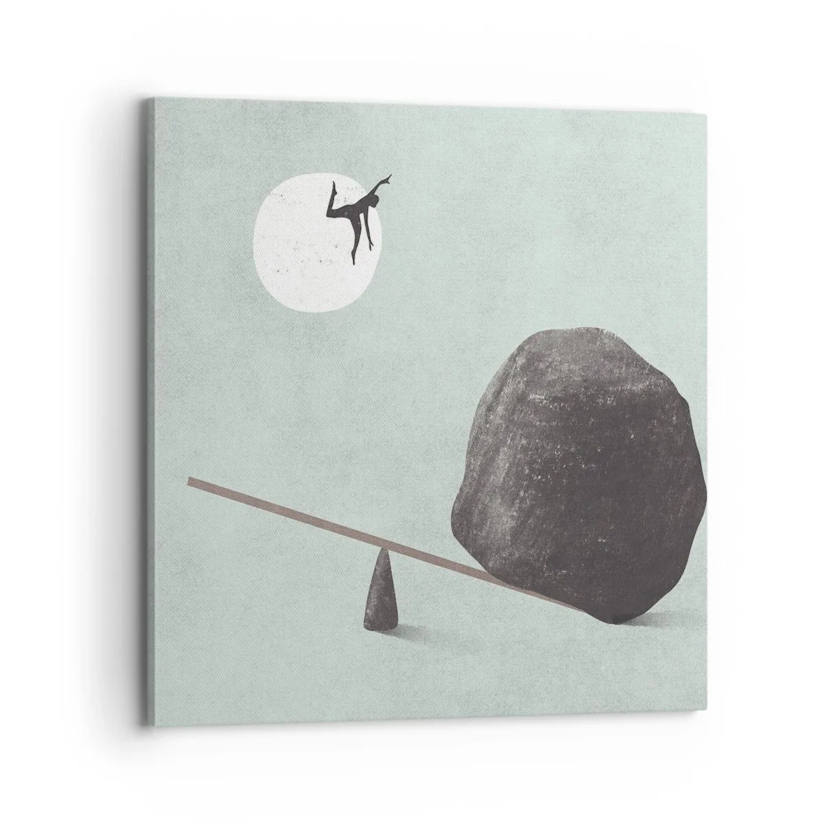 Cuadro sobre lienzo - Impresión de Imagen - Un sueño hecho realidad - 70x70 cm