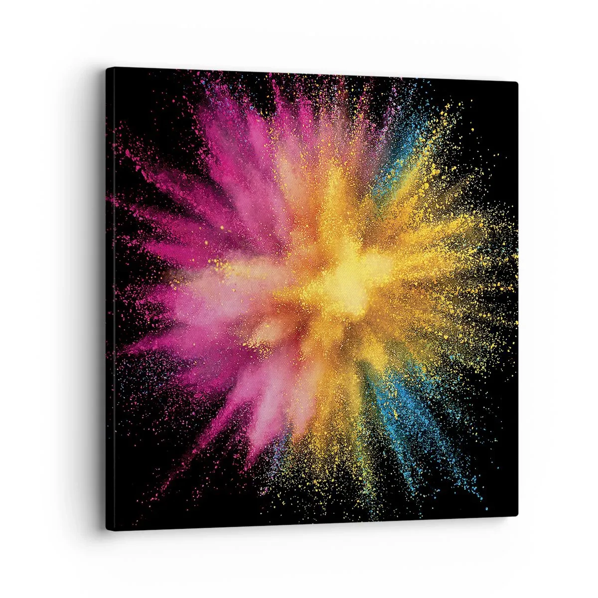 Cuadro sobre lienzo - Impresión de Imagen - El nacimiento de los colores - 30x30 cm