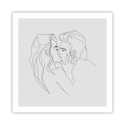 Póster - Alineados - 60x60 cm