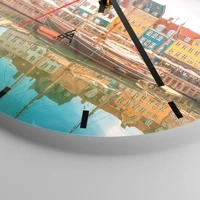 Esfera sin numeración, con rayas