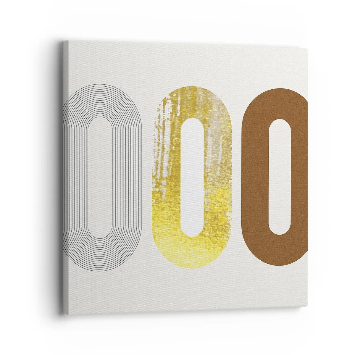 Cuadro sobre lienzo - Impresión de Imagen - ¡Ooo! - 30x30 cm