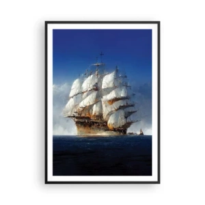 Póster en marco negro - La gran gloria - 70x100 cm