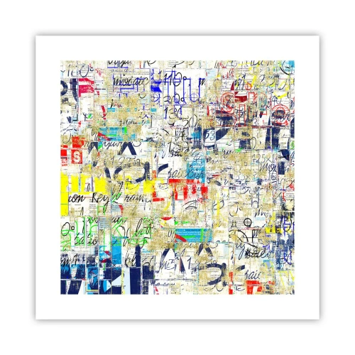 Póster - Simplemente agradable a la vista - 40x40 cm