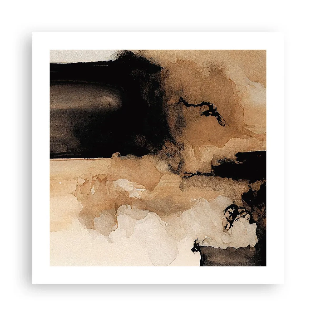 Póster - Una abstracción intrigante - 50x50 cm