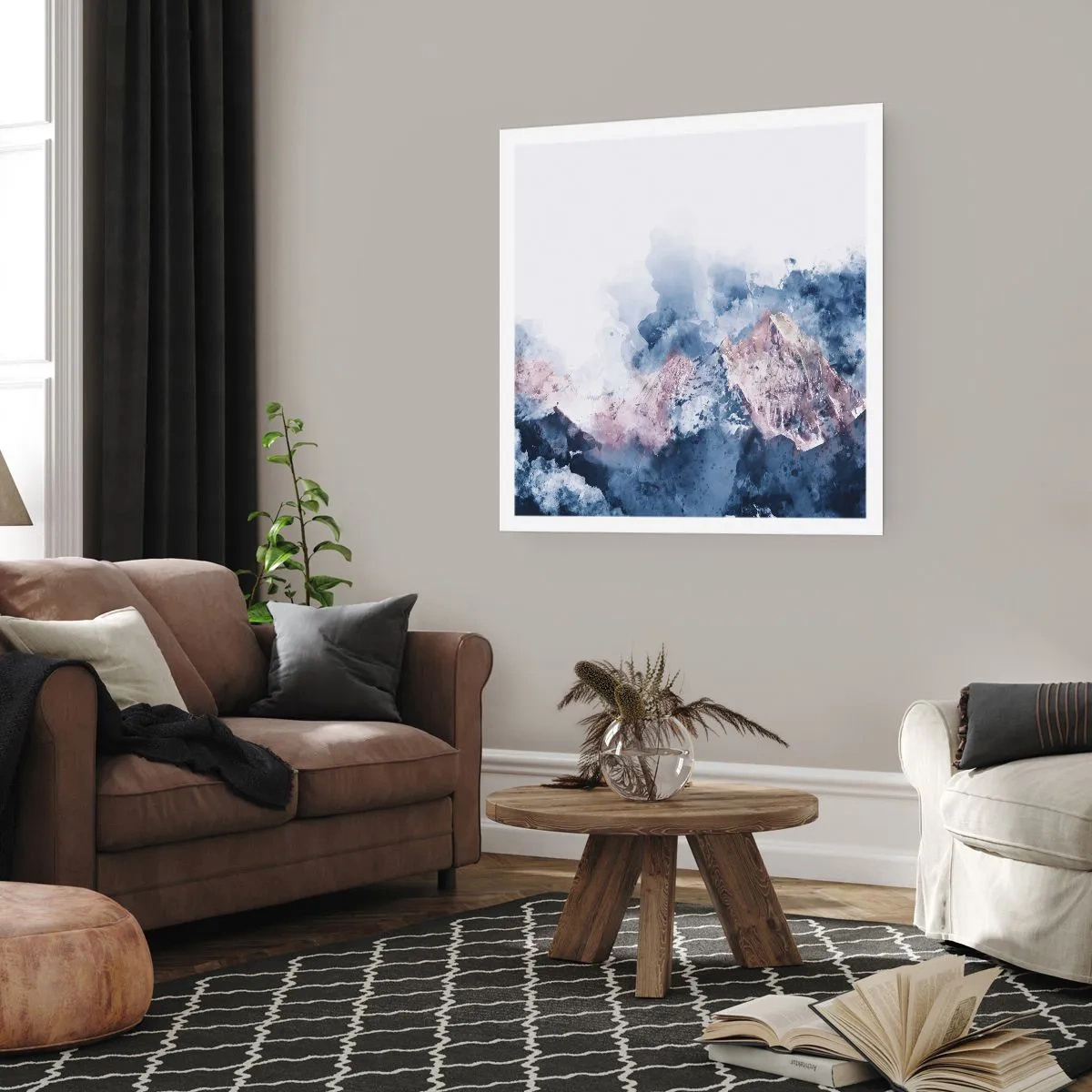 Póster - El techo del mundo - 50x50 cm