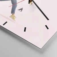 Esfera sin numeración, con rayas