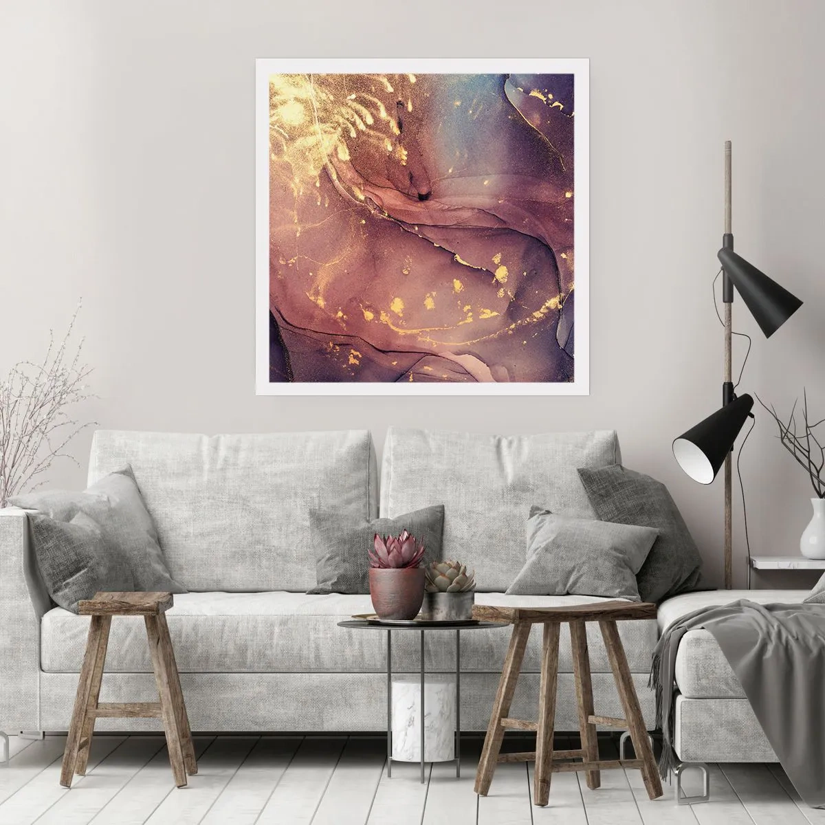 Póster - Materia y espíritu - 60x60 cm