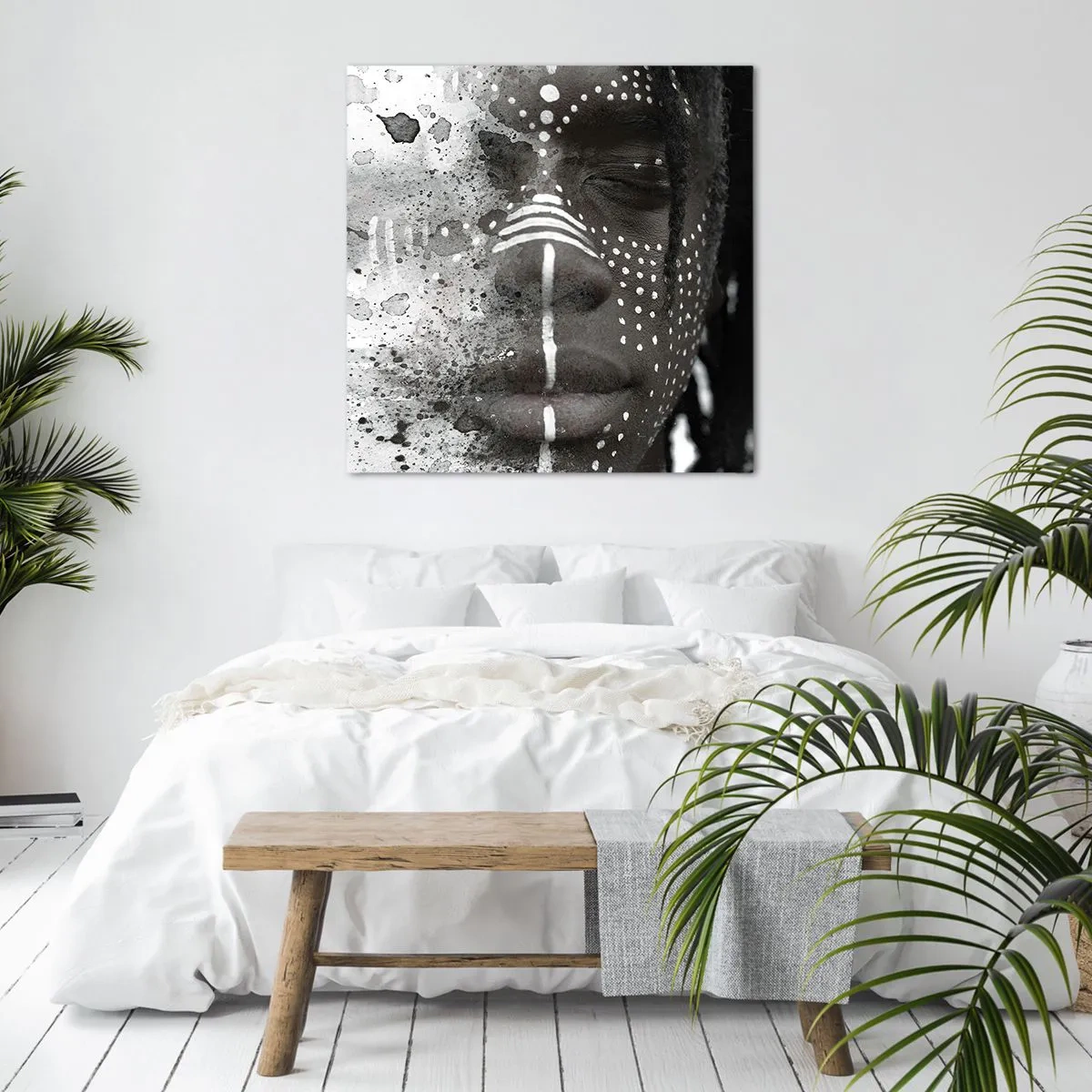 Cuadro sobre lienzo - Impresión de Imagen - Descubrimiento del espíritu original - 30x30 cm