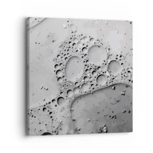 Cuadro sobre lienzo - Impresión de Imagen - Rastro espumoso - 30x30 cm