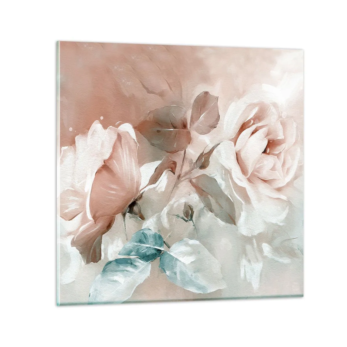 Cuadro sobre vidrio - Impresiones sobre Vidrio - El espíritu del romanticismo - 40x40 cm