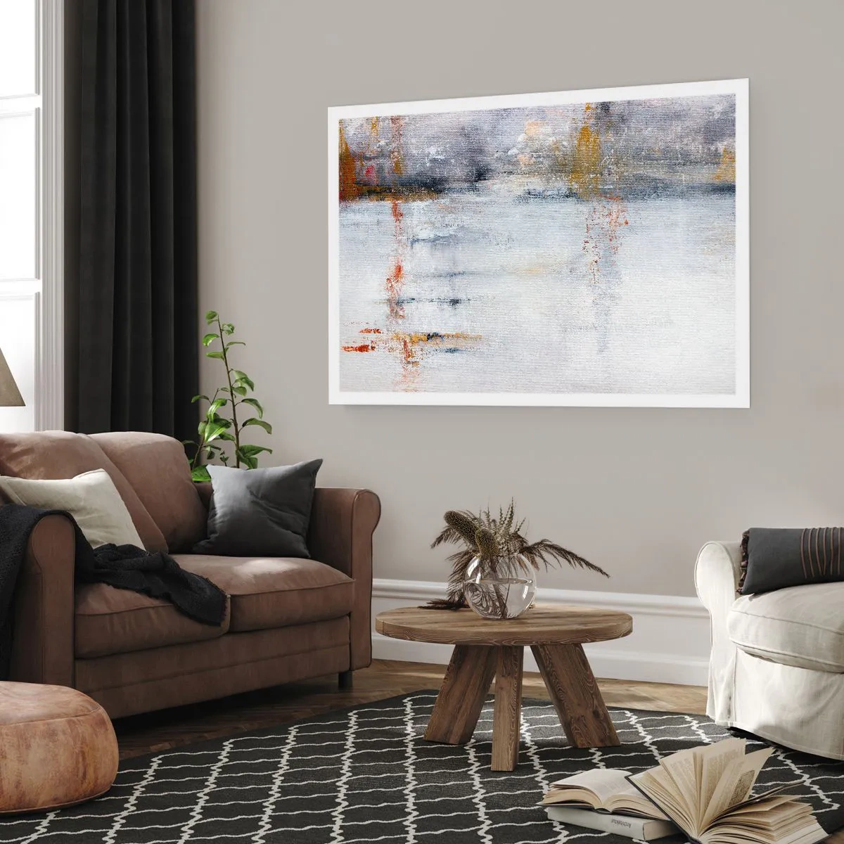 Póster - Tras una cortina de aire - 91x61 cm